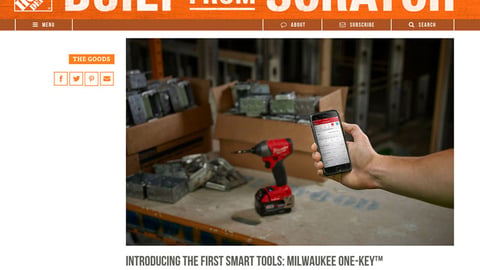 Home Depot Milwaukee One-Key Blog Post